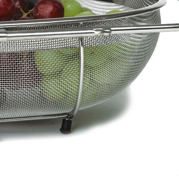 Norpro - Silver Expanding Colander with Base Frame - 2158