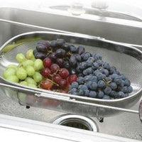 Norpro - Silver Expanding Colander with Base Frame - 2158