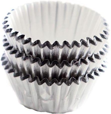 Norpro - Silver Petit Four Muffin/Cupcake Liners (60 Pieces) - 3595