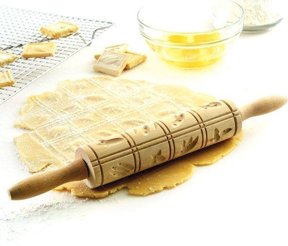Norpro - Springerle Wooden Rolling Pin - 3083