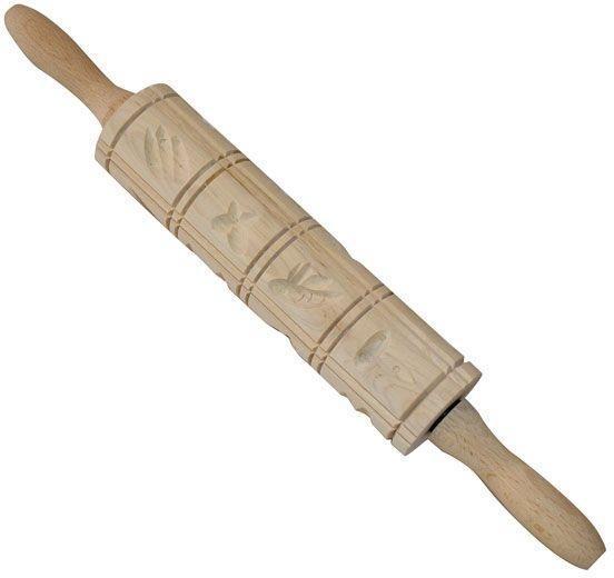 Norpro - Springerle Wooden Rolling Pin - 3083