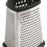 Norpro - Stainless Steel 4 Sided Grater with Catcher- 325