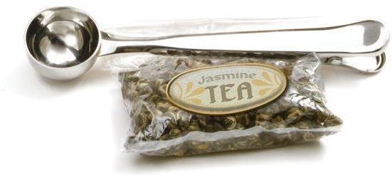 Norpro - Stainless Steel Coffee Scoop with Bag Clip - 5458