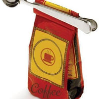 Norpro - Stainless Steel Coffee Scoop with Bag Clip - 5458