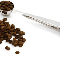 Norpro - Stainless Steel Coffee Scoop with Bag Clip - 5458
