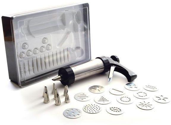 Norpro - Stainless Steel Cookie/Icing Press with Case - 3299