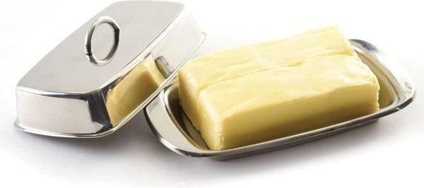 Norpro - Stainless Steel Double Covered Butter Dish - 282