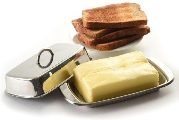 Norpro - Stainless Steel Double Covered Butter Dish - 282