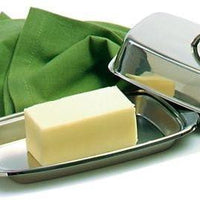 Norpro - Stainless Steel Double Covered Butter Dish - 282 - DISCONTINUED