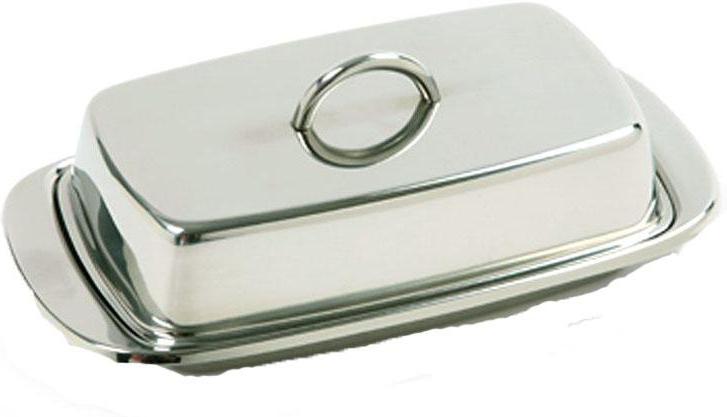 Norpro - Stainless Steel Double Covered Butter Dish - 282