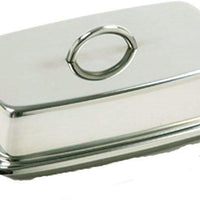 Norpro - Stainless Steel Double Covered Butter Dish - 282