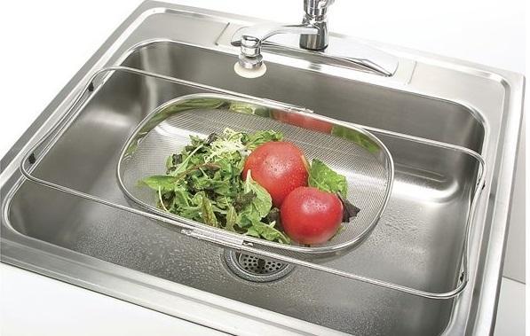 Norpro - Stainless Steel Over-Sink Strainer - 2157
