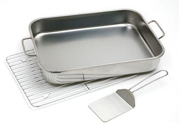 Norpro - Stainless Steel Roaster Pan Set - 272