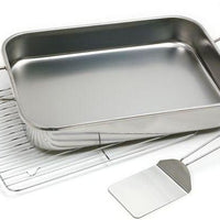Norpro - Stainless Steel Roaster Pan Set - 272
