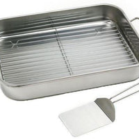 Norpro - Stainless Steel Roaster Pan Set - 272