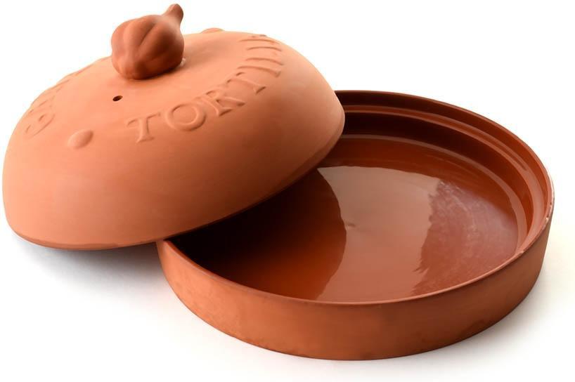 Norpro - Terra Cotta Garlic Baker/Tortilla Warmer - 1064