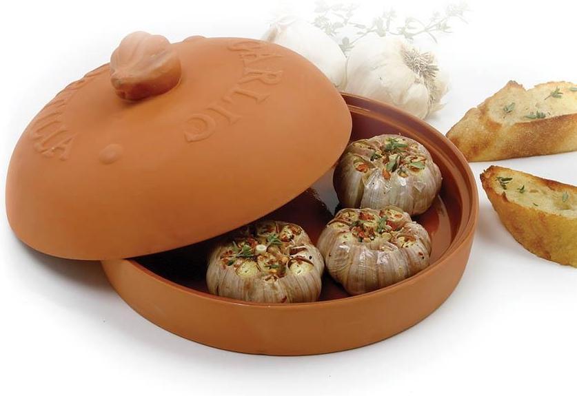 Norpro - Terra Cotta Garlic Baker/Tortilla Warmer - 1064