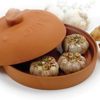Norpro - Terra Cotta Garlic Baker/Tortilla Warmer - 1064