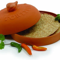 Norpro - Terra Cotta Garlic Baker/Tortilla Warmer - 1064