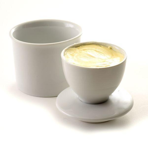 Norpro - White Porcelain Butter Keeper - 291