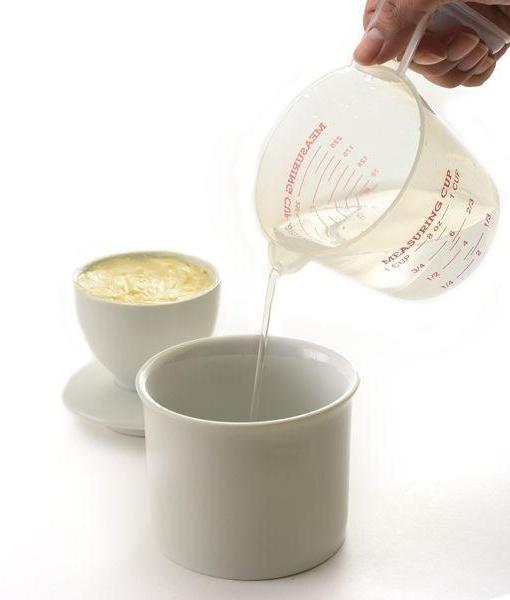 Norpro - White Porcelain Butter Keeper - 291