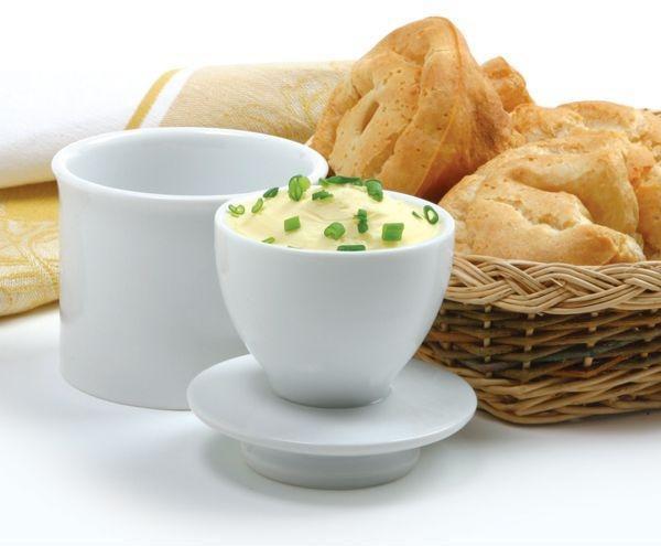 Norpro - White Porcelain Butter Keeper - 291