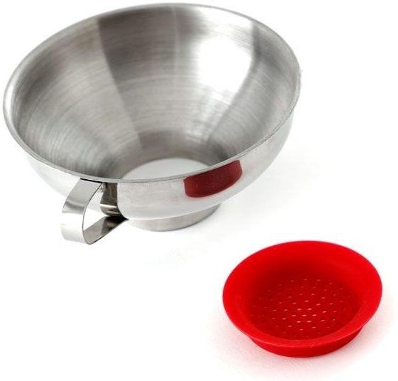 Norpro - Wide Funnel with Silicone Strainer - 241