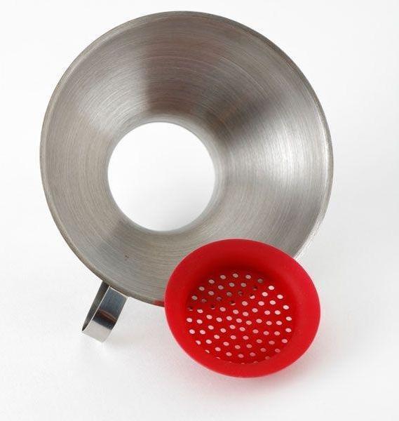 Norpro - Wide Funnel with Silicone Strainer - 241