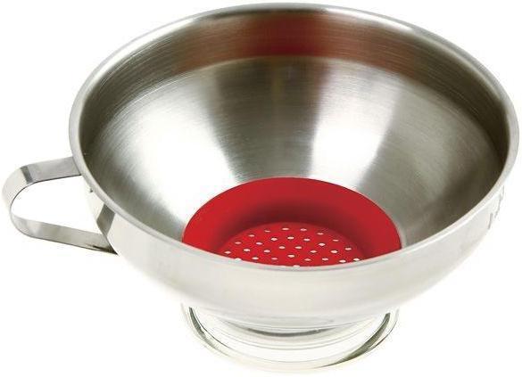 Norpro - Wide Funnel with Silicone Strainer - 241