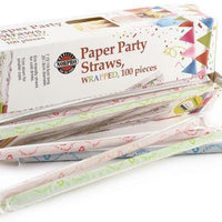 Norpro - Wrapped Paper Party Straws (100 Pieces) - 4025