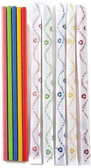Norpro - Wrapped Paper Party Straws (100 Pieces) - 4025