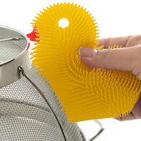 Norpro - Yellow Duck Silicone Dish Brush - 1096