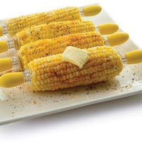 Norpro - Yellow, Pack of 8 Interlocking Corn Holders - 5420