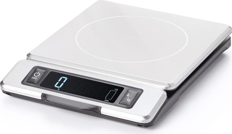 OXO - 11 lb Stainless Steel Food Scale with Pull-Out Display - 11214800G