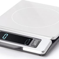 OXO - 11 lb Stainless Steel Food Scale with Pull-Out Display - 11214800G