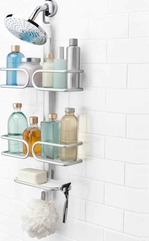 OXO - 12.5" x 28" 3 Tier Shower Caddy - 13208800G