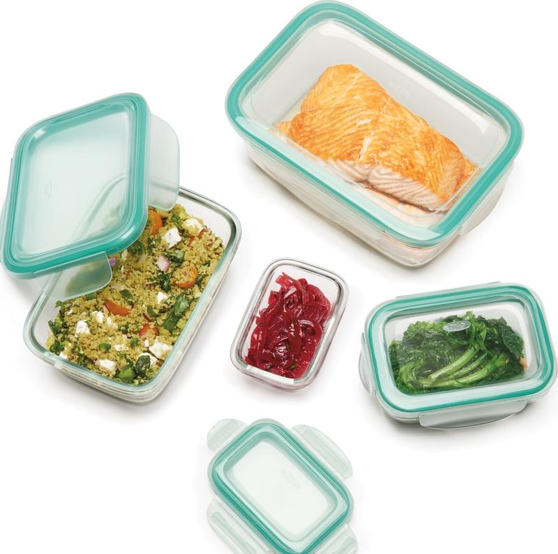 OXO - 3.5 Cup SmartSeal Glass Container - 11174100G
