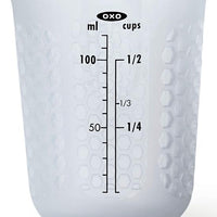 OXO - 4 oz Mini Squeeze & Pour Silicone Measuring Cup - 11161200G