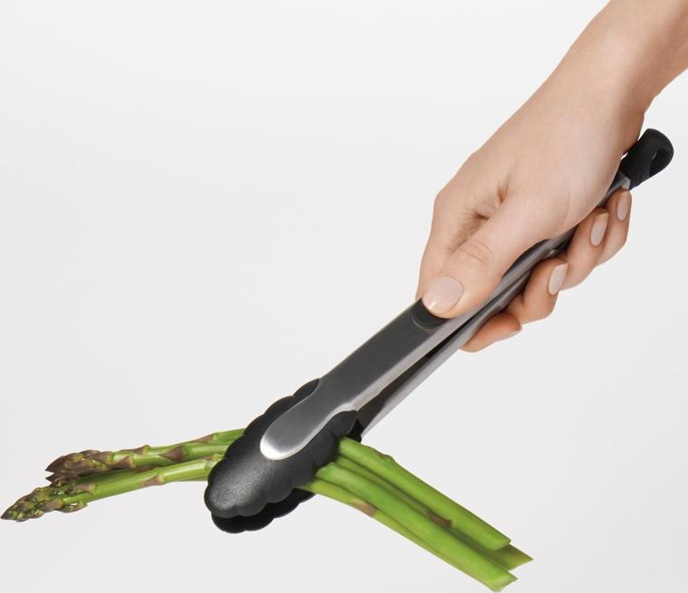 OXO - 9" Tongs with Nylon Heads - 1054627BK