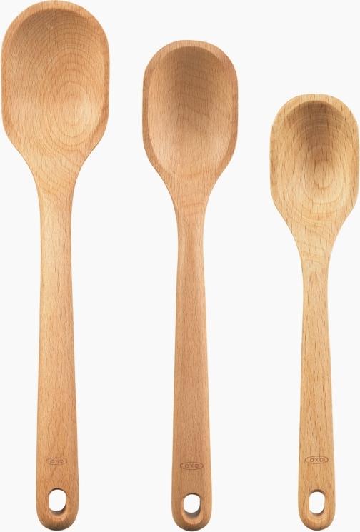 OXO - Pack of 3 Wooden Spoons - 1130780NA