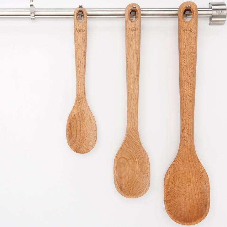 OXO - Pack of 3 Wooden Spoons - 1130780NA