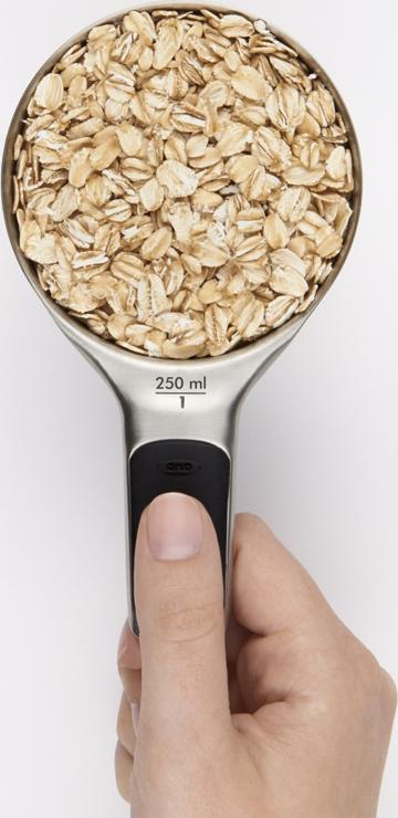 OXO - Pack of 4 Stainless Steel Measuring Cup Set - 11137700G