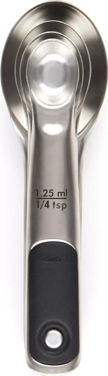 OXO - Pack of 4 Stainless Steel Measuring Spoons - 11137600G
