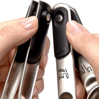 OXO - Pack of 4 Stainless Steel Measuring Spoons - 11137600G