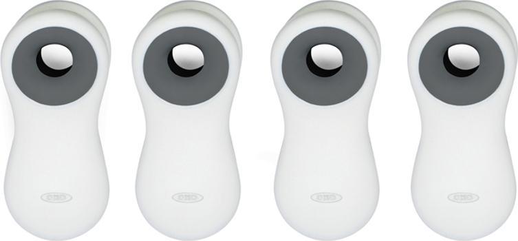 OXO - Pack of 4 White Magnetic All-Purpose Clips -13173400G