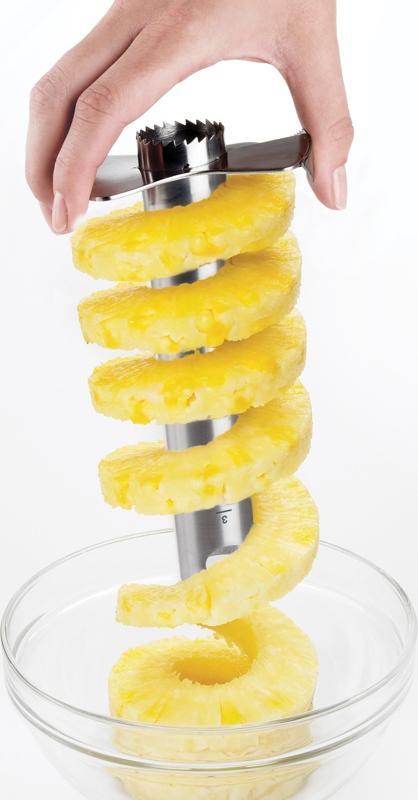 OXO - Stainless Steel Ratcheting Pineapple Slicer - 3108300SS