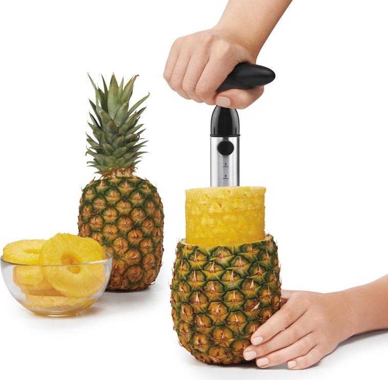 OXO - Stainless Steel Ratcheting Pineapple Slicer - 3108300SS