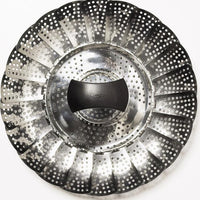 OXO - Stainless Steel Steamer with Extendable Handle - 1067247SS