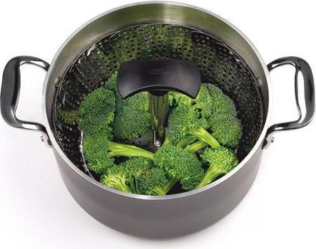 OXO - Stainless Steel Steamer with Extendable Handle - 1067247SS