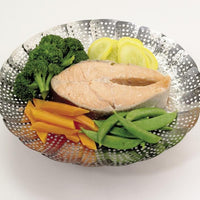 OXO - Stainless Steel Steamer with Extendable Handle - 1067247SS